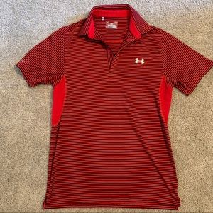 Under Armour Striped Performance Polo